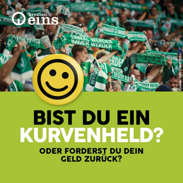 Eine Beispielabbildung für einen Post mit Typografie und einem Button in grüner Fläche auf einem Hintergrundbild
